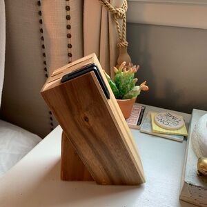 Bombay Knife Storage Wood Block